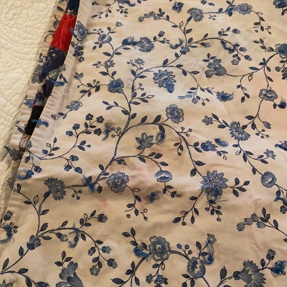 OLD ANTIQUE VINTAGE Crazy Quilt Pieced Farmhouse - Picture 4 of 16